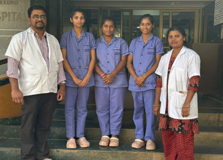 Hospital staff at HSH